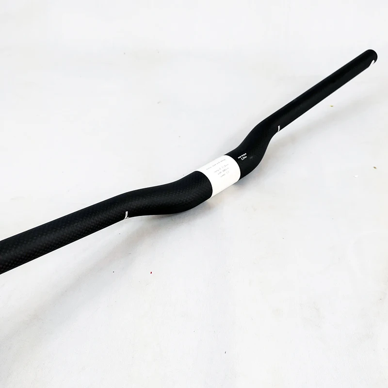 Рыцарский руль велосипеда в форме Ласточки углеродное волокно матовая отделка