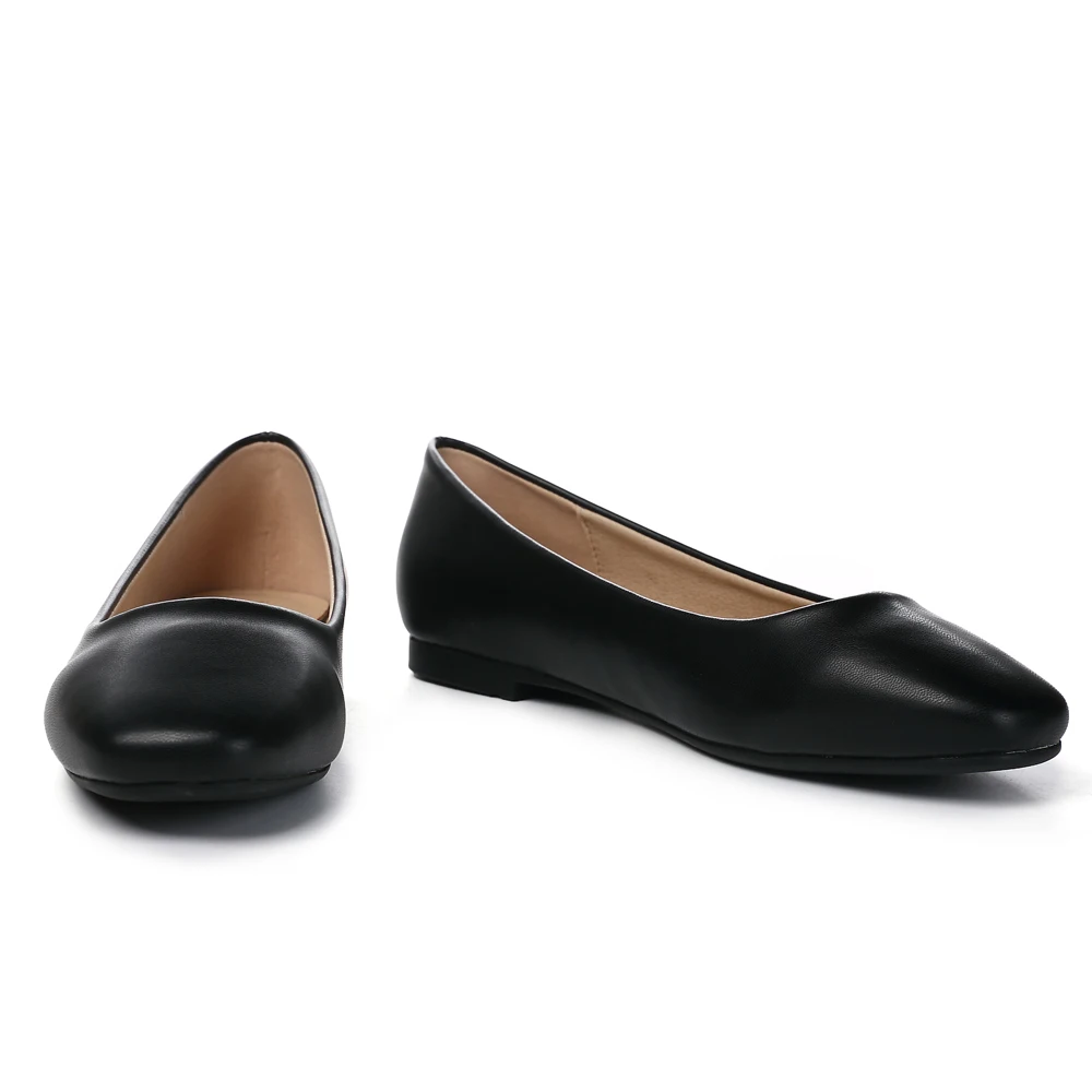 YALNN/Женская обувь на плоской подошве устойчивая к скольжению дышащая кожа