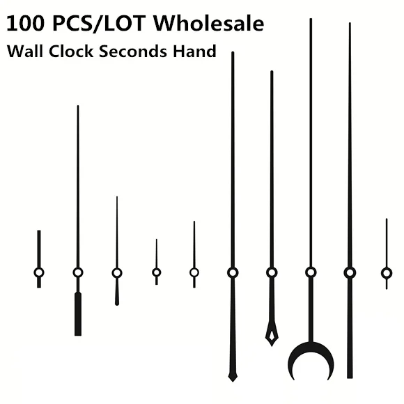 100 шт. настенные кварцевые часы для гостиной тихие сделай сам аксессуары игл