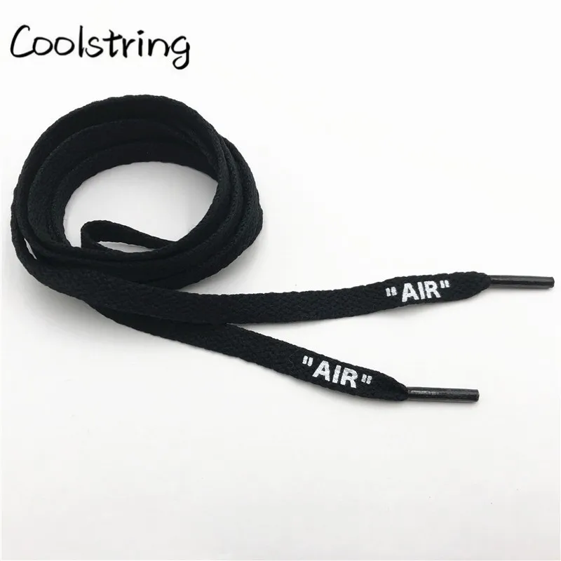 Coolstring/новые модные шнурки, подписанные совместно плоскими однослойными сеточными кружевами с принтом «воздух», шелкография, шнурки для обуви
