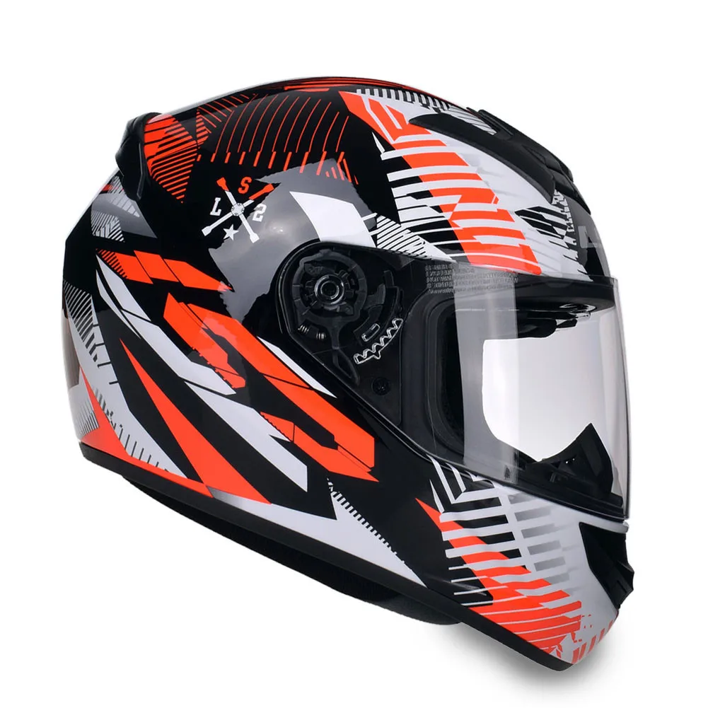 LS2 полный лицо гоночный мотоциклетный шлем Capacete Casque Casco Moto Kask шлемы Caschi Motociclista