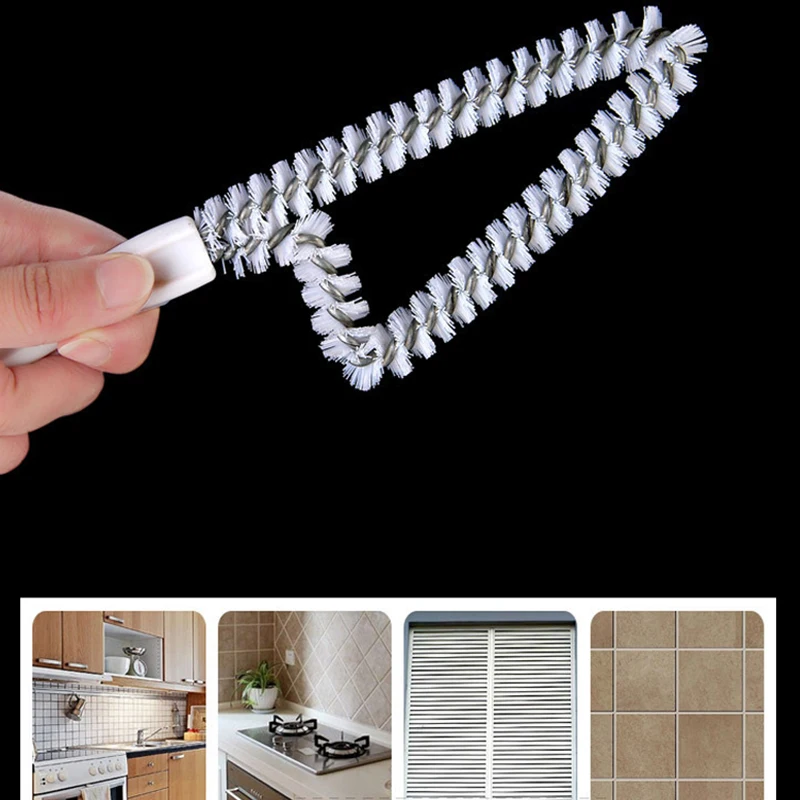 Multipurpose Kitchen Window Cleaner Cleaning Brush Corners Groove Dust Brushes Tools Practical Convenient Cleaning Brush Hot
