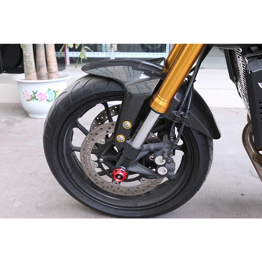SMOK для Yamaha MT09 MT 09 FZ09 MT-09 FZ-09 2014-2017 мотоцикл углеродное волокно переднее крыло