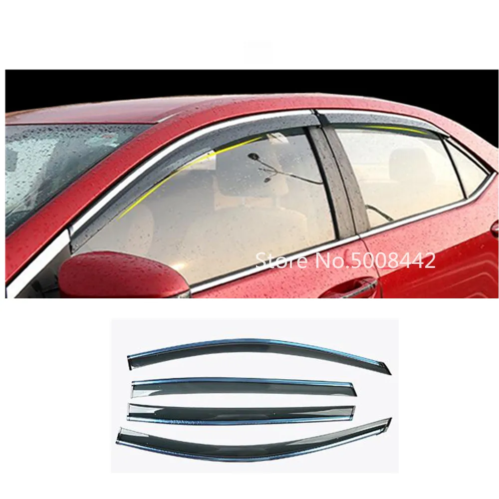 

4 шт., пластиковые чехлы для автомобиля Toyota Corolla Altis 2017 2018 2019