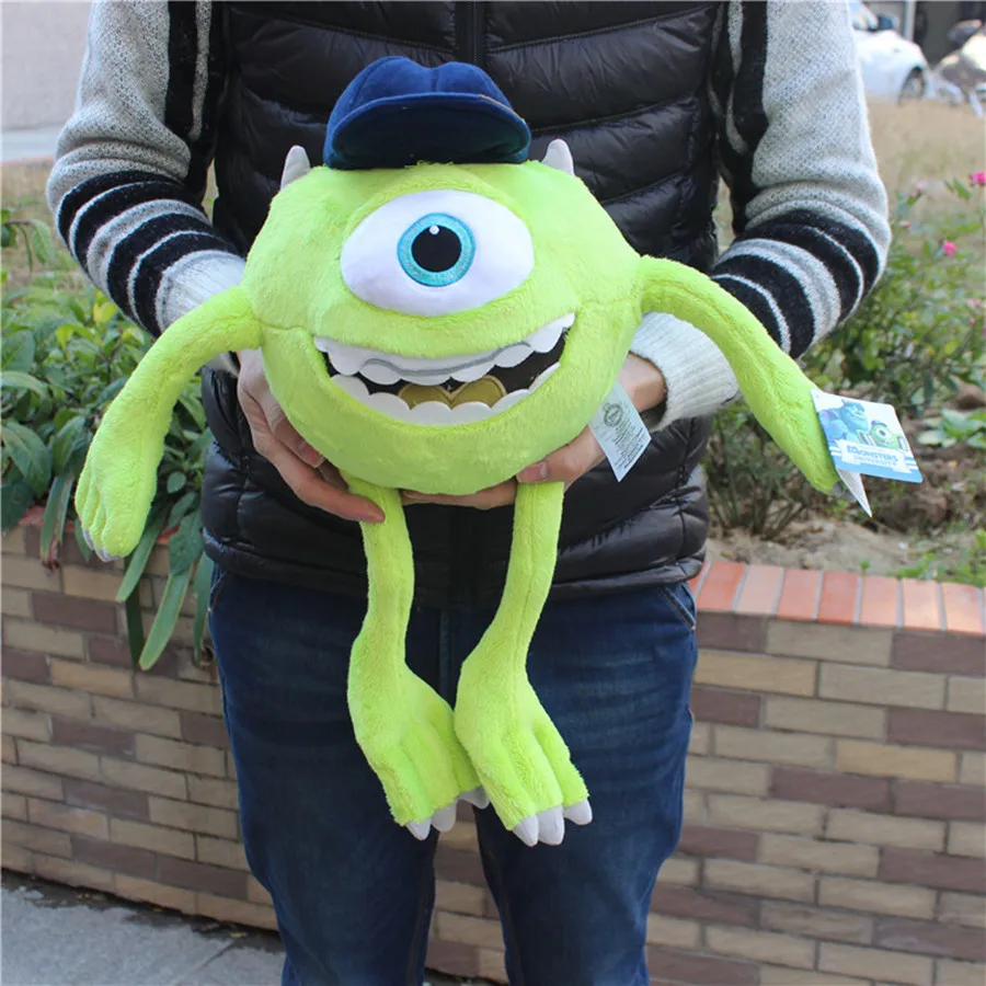 1 шт. 40 см Высокое качество майка Университет монстров Плюшевый Монстр Майк
