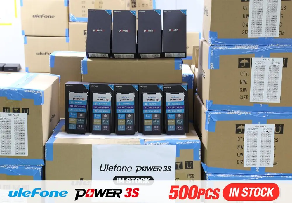 Ulefone power 3 S 4 Гб 64 Face ID мобильный телефон 18:9 &quotдюймов 6 0 полный FHD MTK6763 Octa Core 6380 мАч 16MP