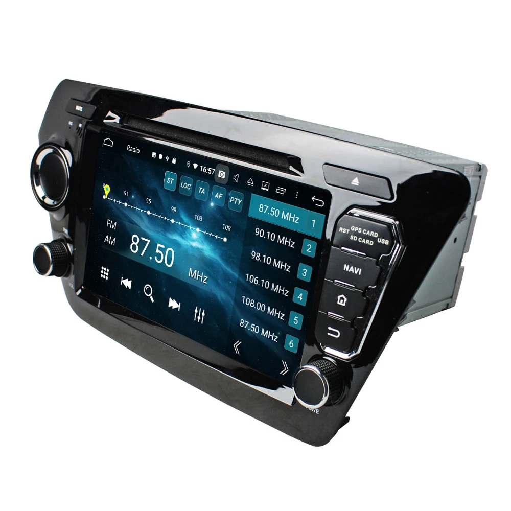 Автомагнитола 4 Гб + 128 ГБ PX6 2 DIN 8 &quotAndroid 10 DVD GPS для Kia K2 Rio 2011 2012 DSP стерео радио Bluetooth 5