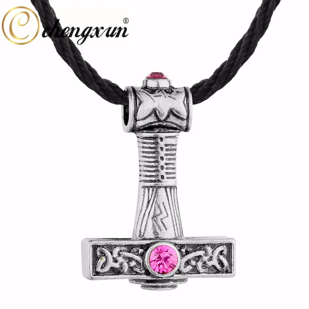 CHENGXUN новый очаровательный большой молоток для женщин и мужчин ожерелье-чокер