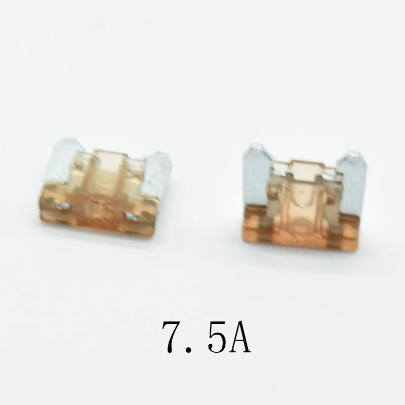 20 шт./лот микро автомобильный предохранитель лезвия 5A 7.5A 10A 15A 20A 25A 30A мини-размер |