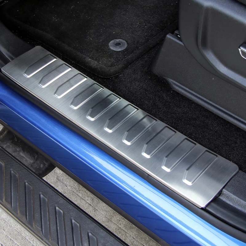 Для Ford F150 F-150 2015 2016 2017 Нержавеющая сталь аксессуары накладки на пороги Накладка