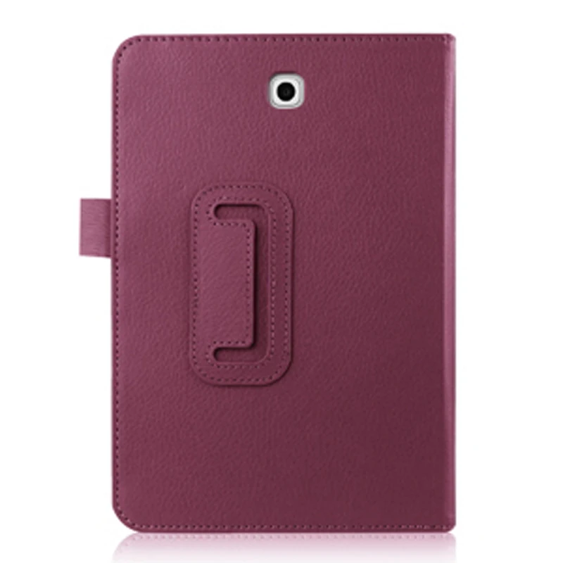 Purple Для P550 SM-T550 SM-T555 SM-P550 чехол для планшета откидной держатель подставка кожаный чехол для samsung Galaxy Tab A 9,7 дюймов T550 T555 - Цвет: Purple