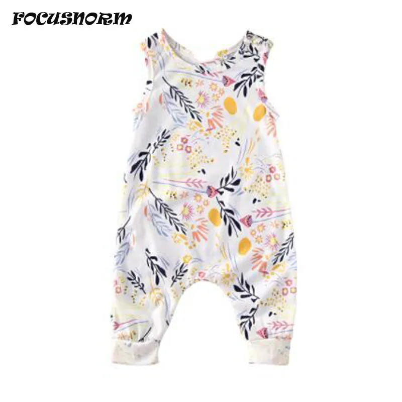 Милый детский хлопковый костюм FOCUSNORM для девочек|infant baby|rompers rompersfloral girls romper |