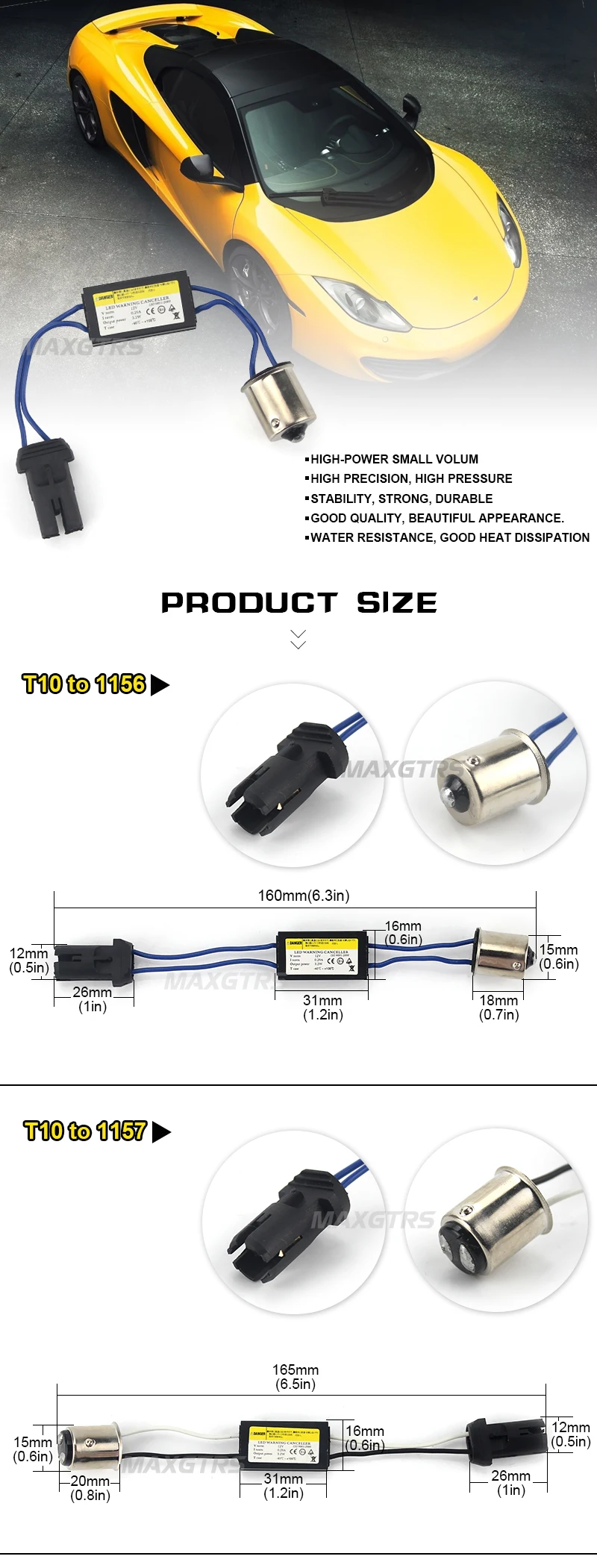 2X T10 2825 W5W 168 194 1156 1157 BA9S Автомобильный светодиодный лампы ошибка свободные адаптеры Комплект ошибка предупреждения компенсатор T10 декодеров