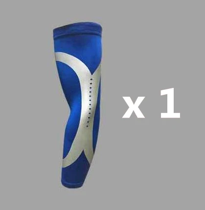 1 piece Blue Компрессионная манжета на руку Спортивная безопасность Баскетбол Локоть Поддержка руки грелка волейбол локоть защита фитнес-защита крышка - Цвет: 1 piece Blue
