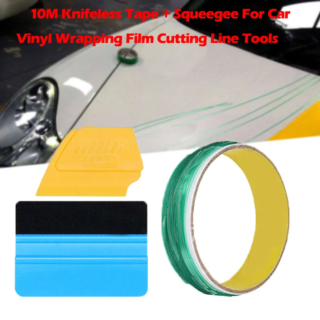 

Car Body Color Changing Film Tool 10M Knifeless Tape Squeegee For Car Vinyl Wrapping Film Cutting Line Tools mar7