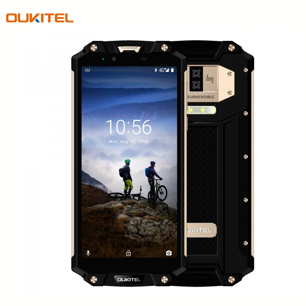 Смартфон OUKITEL WP2 Black 4+64ГБ экран 6&quot разрешение 2160x1080 двойная камера 16+2 Мп