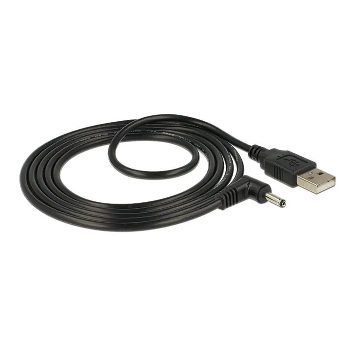 Штепсельная Вилка USB 2 0 с прямым углом 90 градусов 3 5 мм 1 35 постоянный ток В кабель 80
