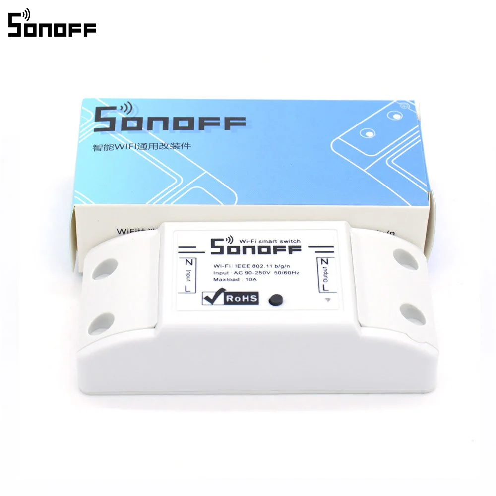 5 шт. Sonoff Wifi смарт переключатель управляемый беспроводной релейный Переключатель