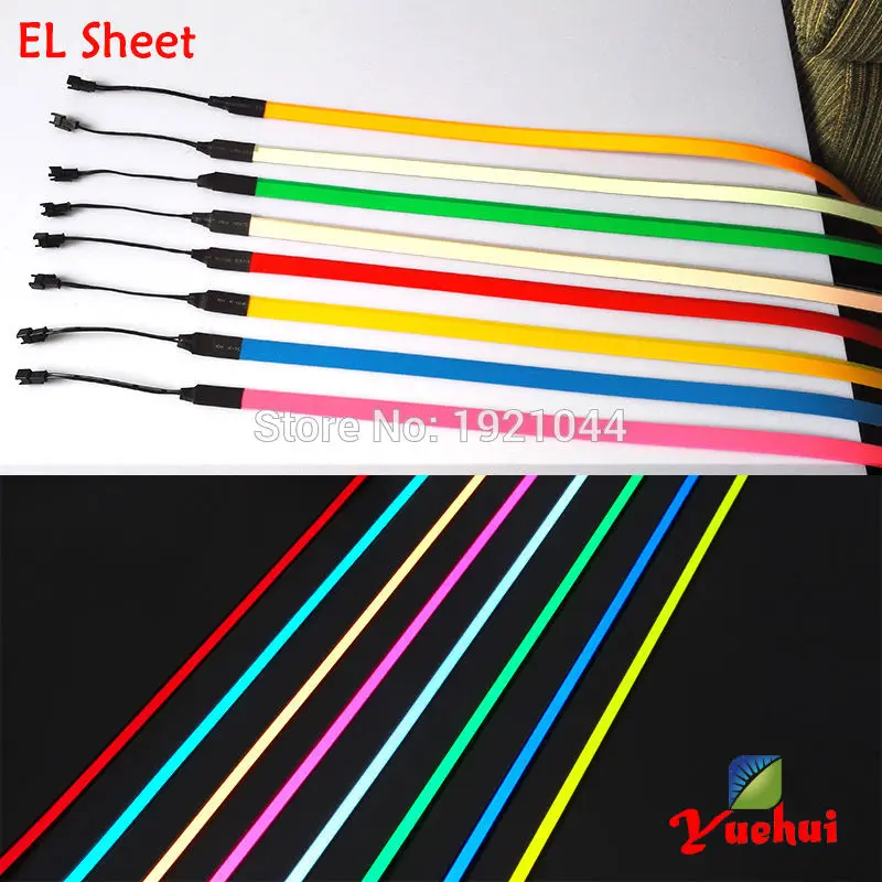 

Электролюминесцентная лента, белое Электролюминесцентное устройство без инвертора, для украшения дома, праздника, модели, автомобиля, вече...