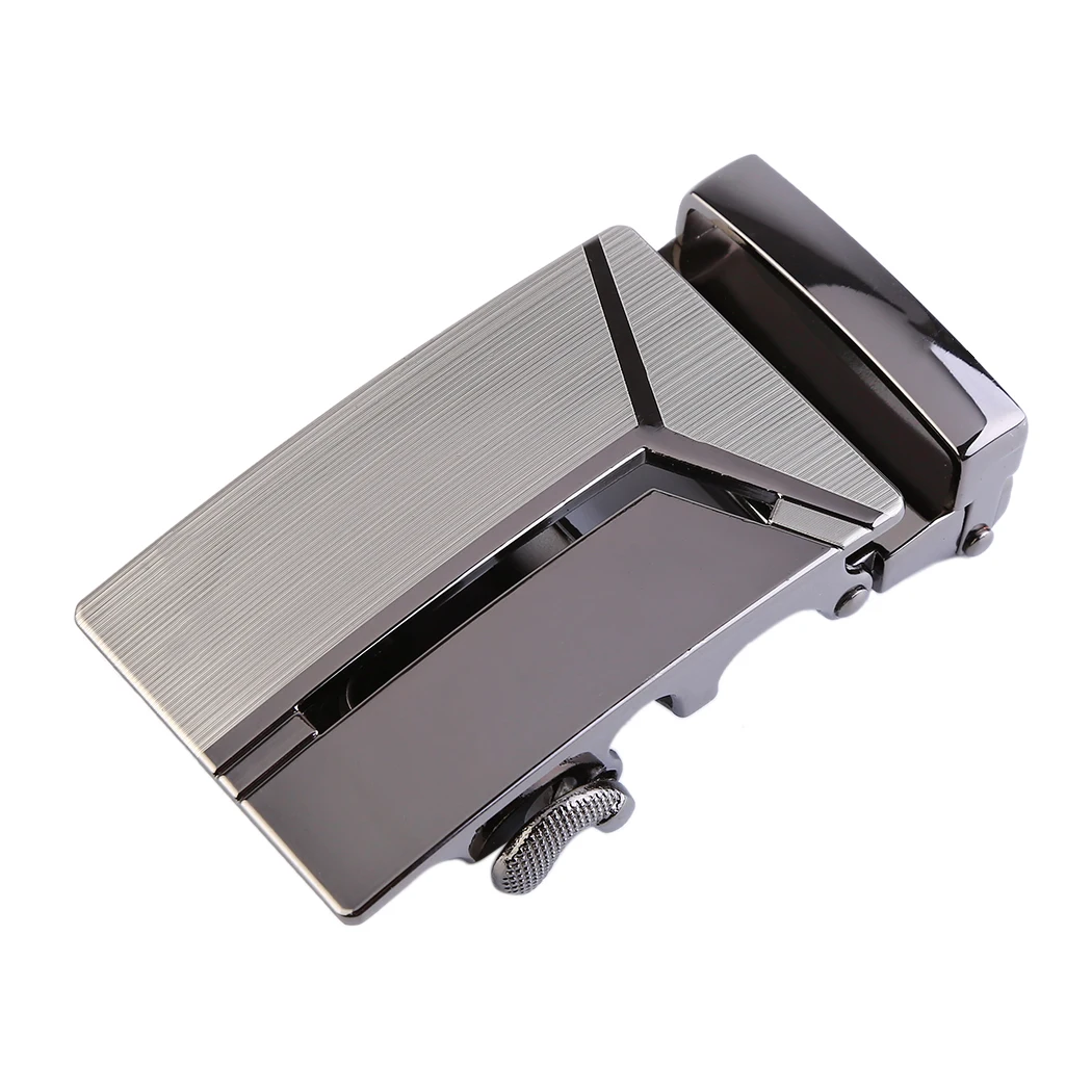 Мода 2018 Для мужчин Натуральная Ремни Пряжка высокое качество металла