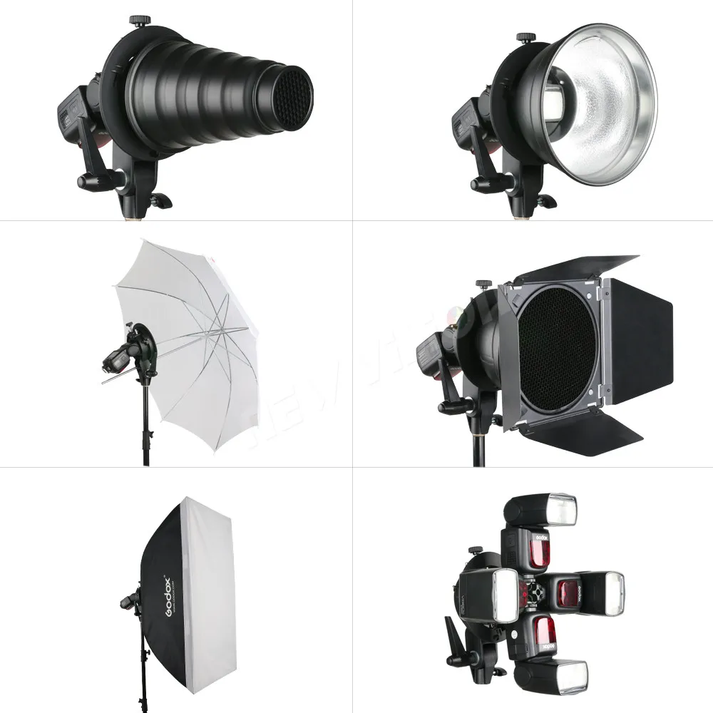PRO Godox s образный кронштейн Bowens S держатель для вспышки Speedlite Snoot софтбокс красота
