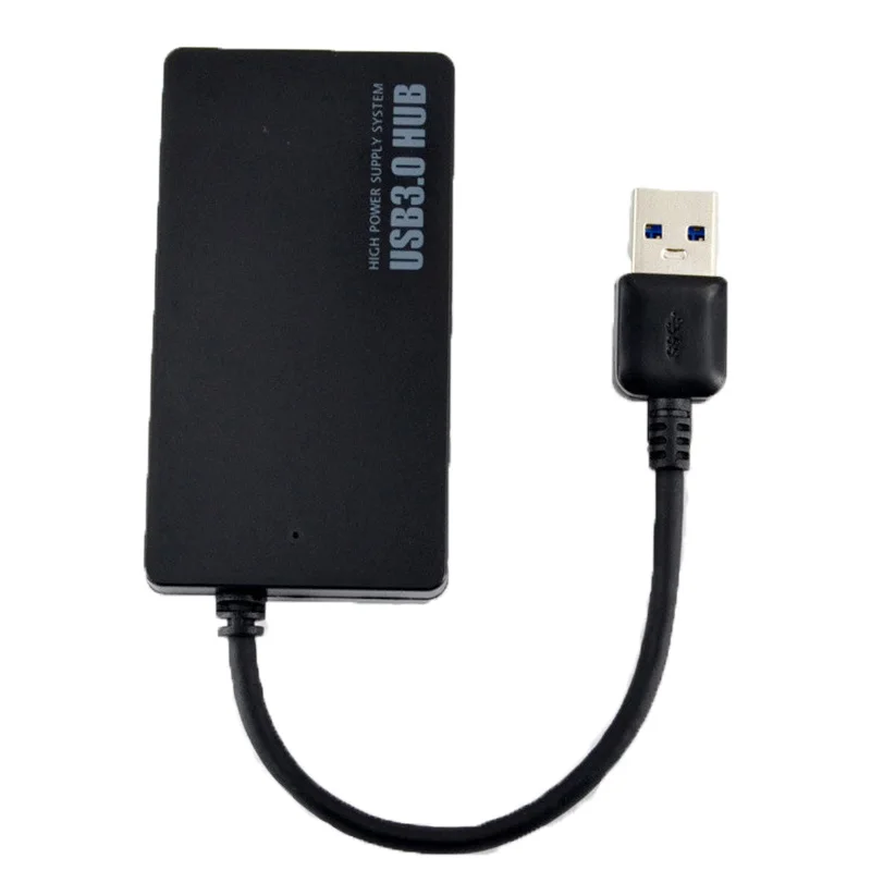 4 Порты и разъёмы USB 3,0 концентратор 5 Гбит/с супер Скорость USB разветвитель адаптер кабель синий светодиодный Для iMac Тетрадь ноутбук