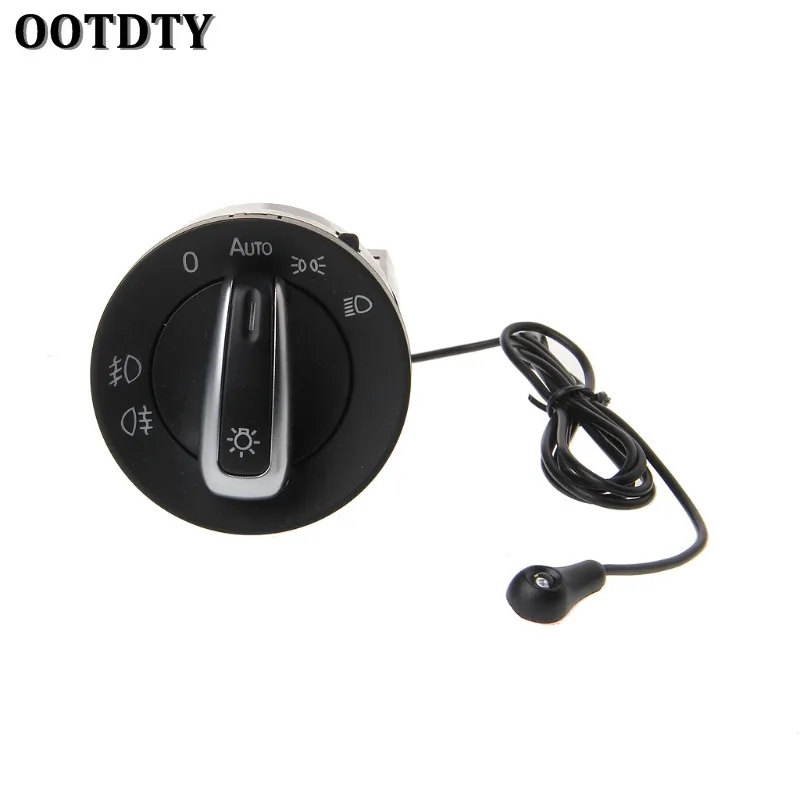 OOTDTY Auto Headlight Chrome Switch Plug For VW Polo Golf 4 Jetta MK4 Passat B5 dropshipping | Автомобили и мотоциклы