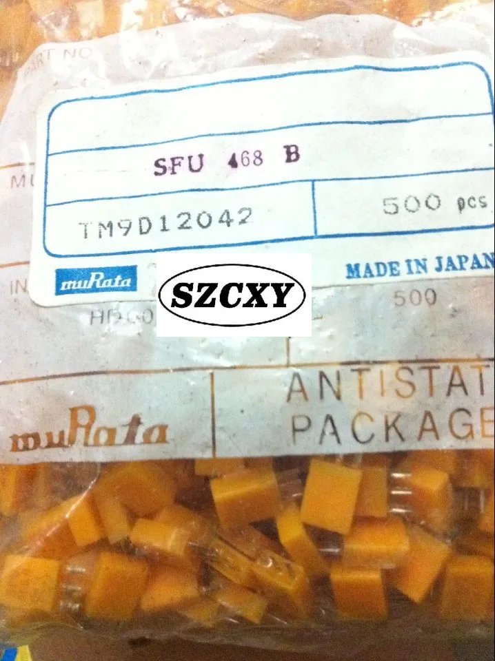 Новые и оригинальные кристаллы SFU455B SFU465B 455 кГц 465 каждая из двух моделей 50