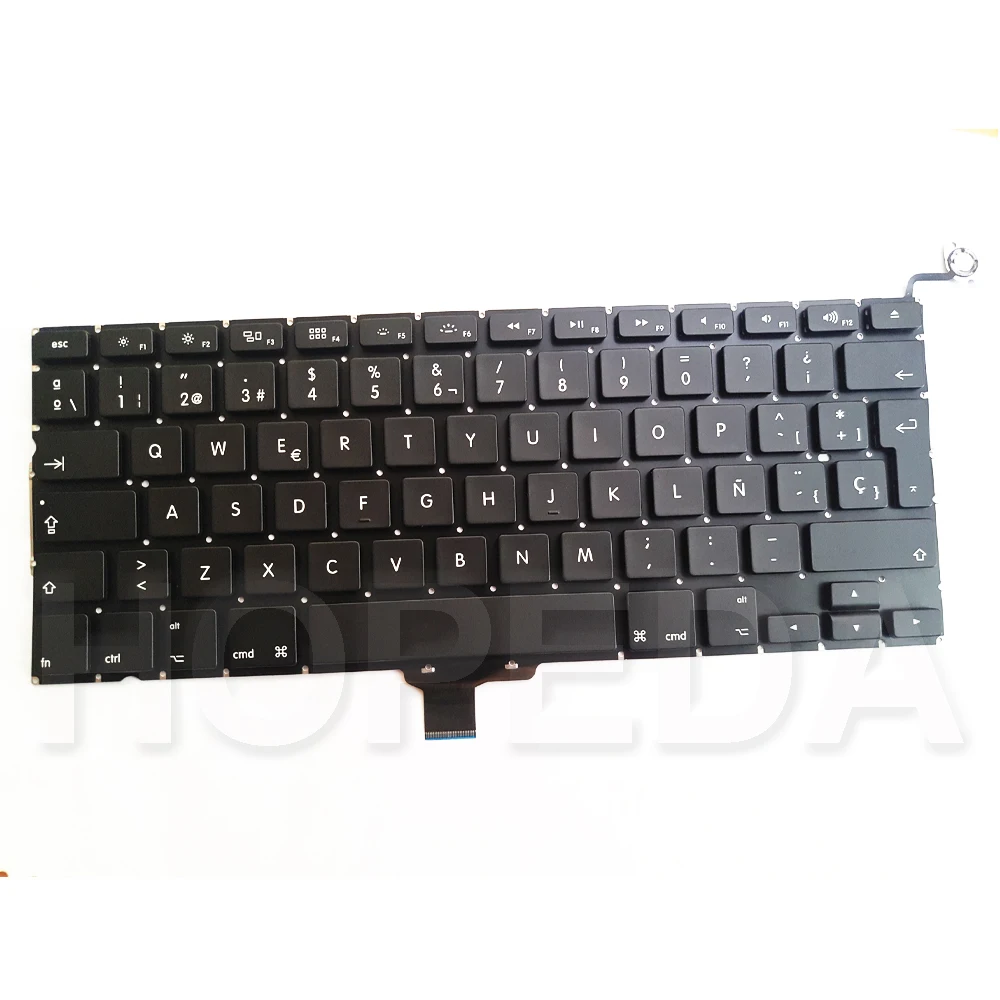 5 шт. новая A1278 испанская клавиатура для Apple Macbook Pro 13 ''клавиатура стандартная