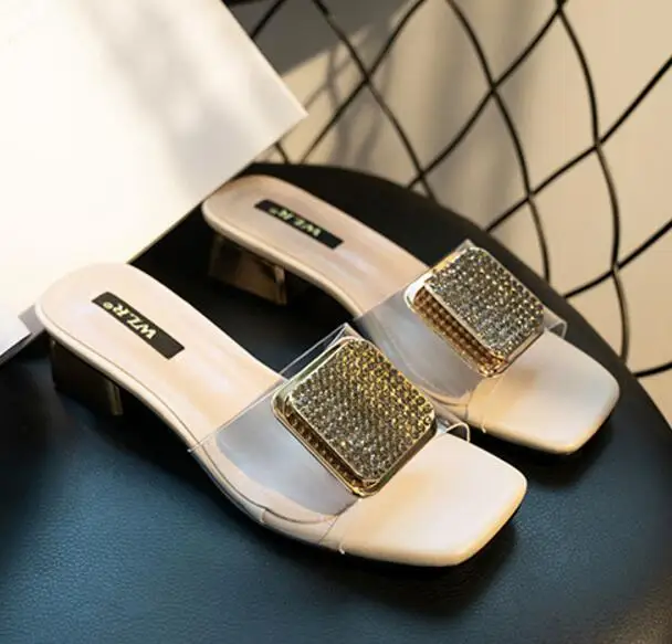 Купить Шлепки Женские На Каблуке