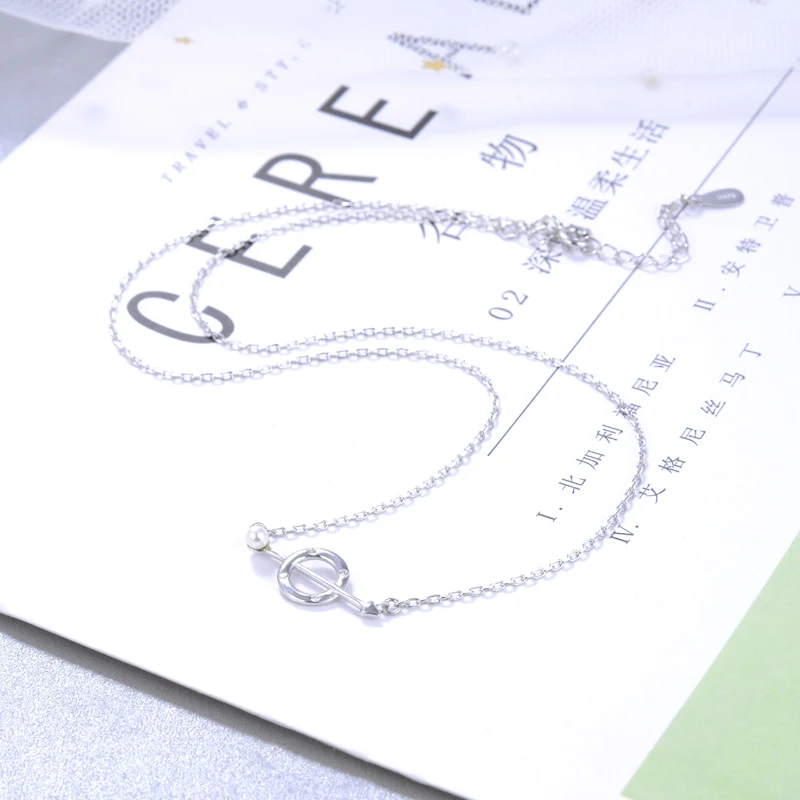 Модное ожерелье чокер со стрелкой из купидона женское ювелирное изделие 100%