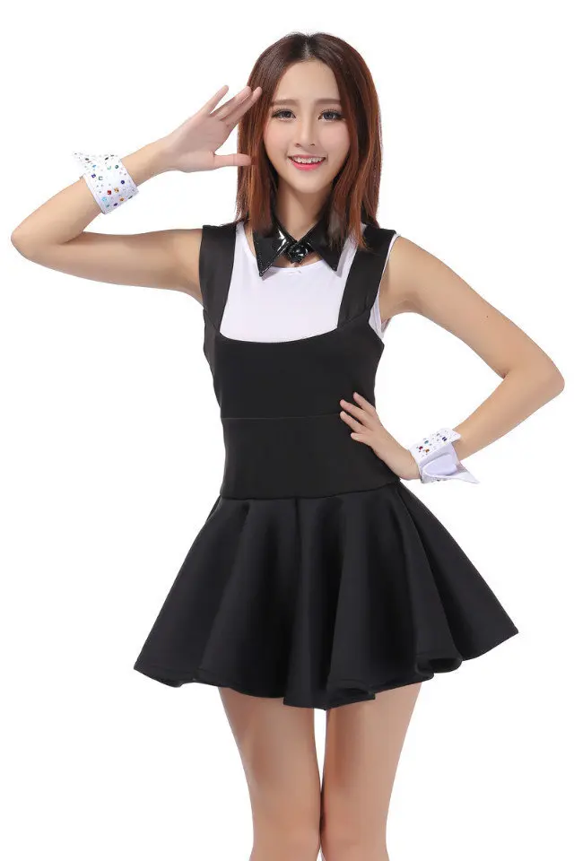 Женский костюм со звездами черно-белый формальный костюм-смокинг для певицы