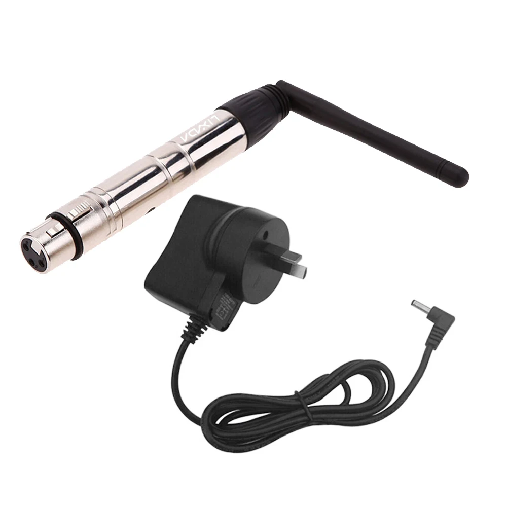2 4G ISM DMX512 беспроводной Женский приемник XLR 126 каналов и 7 ID для освесветильник