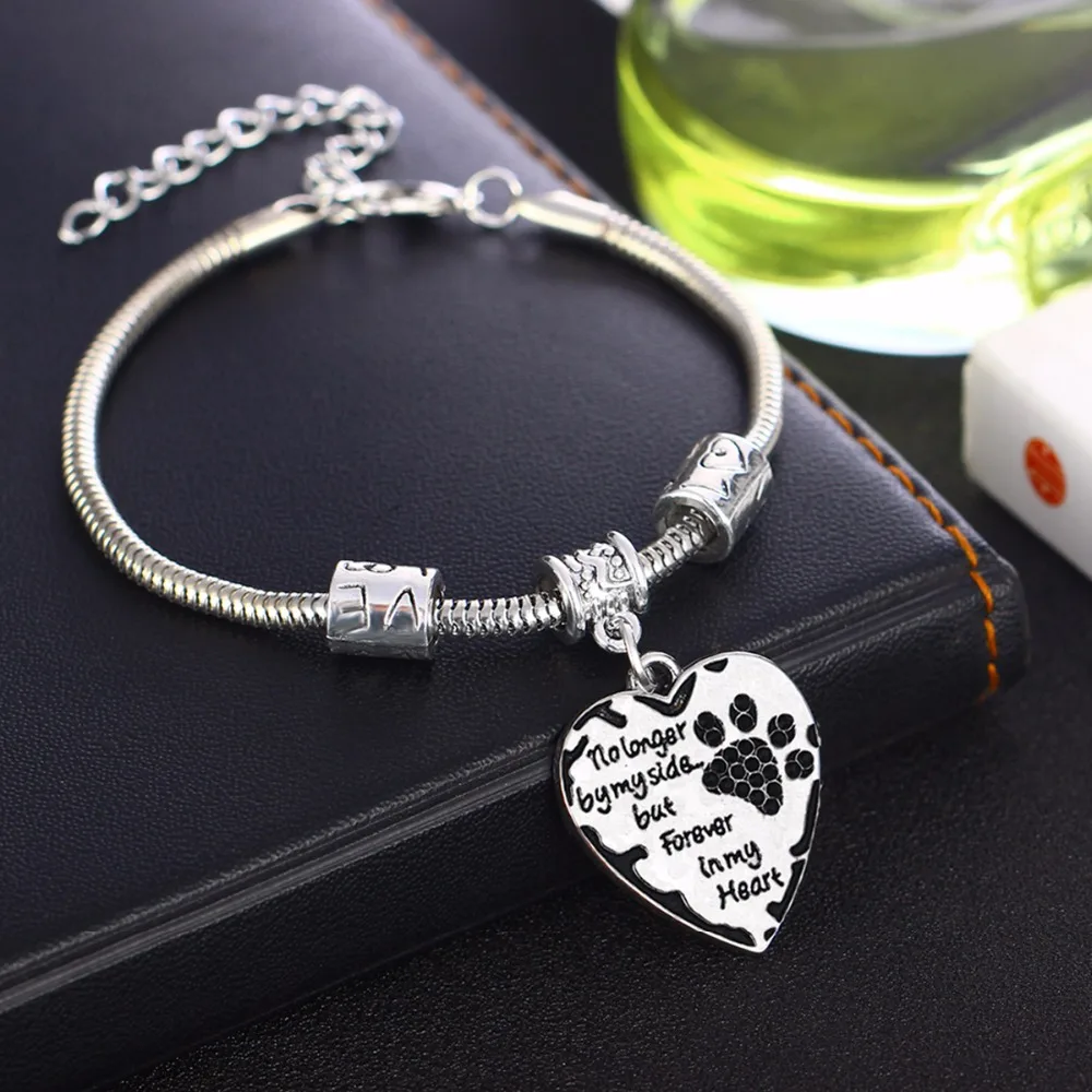 Браслет с кристаллами в виде лапы розовый и черный цвета|bracelet bracelet|clear braceletforever