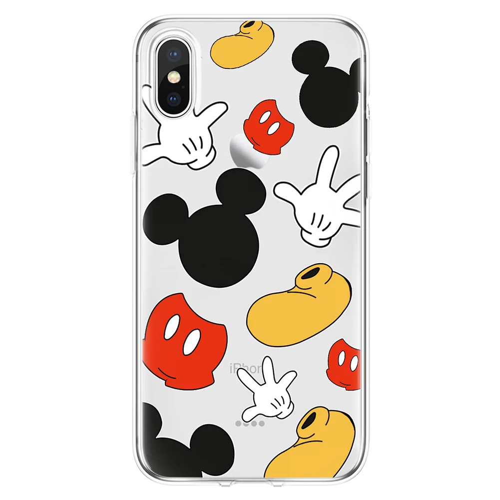 mqyuansu Милый мягкий чехол из ТПУ с рисунком для iPhone 5, 5S, 5C, 7, 8 Plus, 6, 6 S, X, 4, 4S, SE, 11, чехол для iPhone XS Max, чехол для iPhone XR, чехол, Fundas - Цвет: mqyuansu