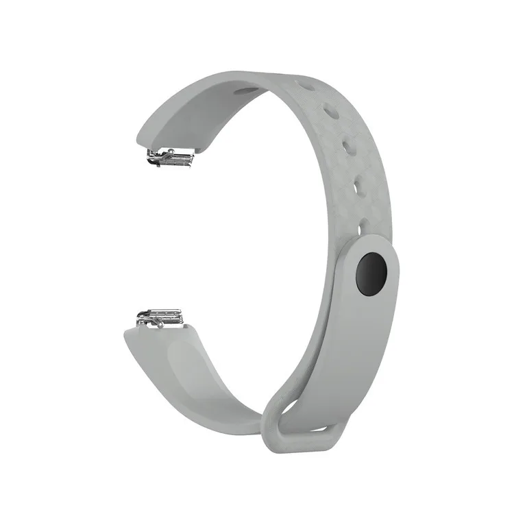 grey Новое поступление сменный ремешок для Fitbit Inspire HR ремешок Красочный Силиконовый Браслет для Fitbit Inspire аксессуары для наручных часов - Цвет: grey