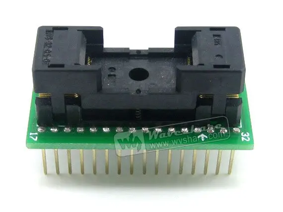 SOP32 к DIP32 (B) SO32 SOIC32 SOP Enplas IC тестовый разъем программирующий адаптер 1 27 шаг