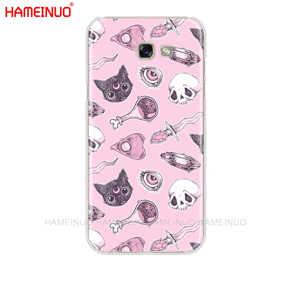 HAMEINUO Pastel Готическая девушка летучая мышь радуга разноцветный чехол для телефона