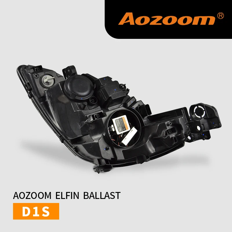 Aozoom New Arrival Smallest elfin Xenon D1S D2S 35W AC Slim Ballast kit HID Headlight bulb 12V Hid Kit | Автомобили и мотоциклы