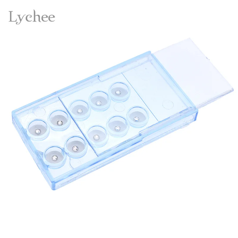 Lychee 10pcs/box Gothic Punk Temporary Tooth Crystals Teeth Rhinestones Jewelry Fancy Girl's | Украшения и аксессуары