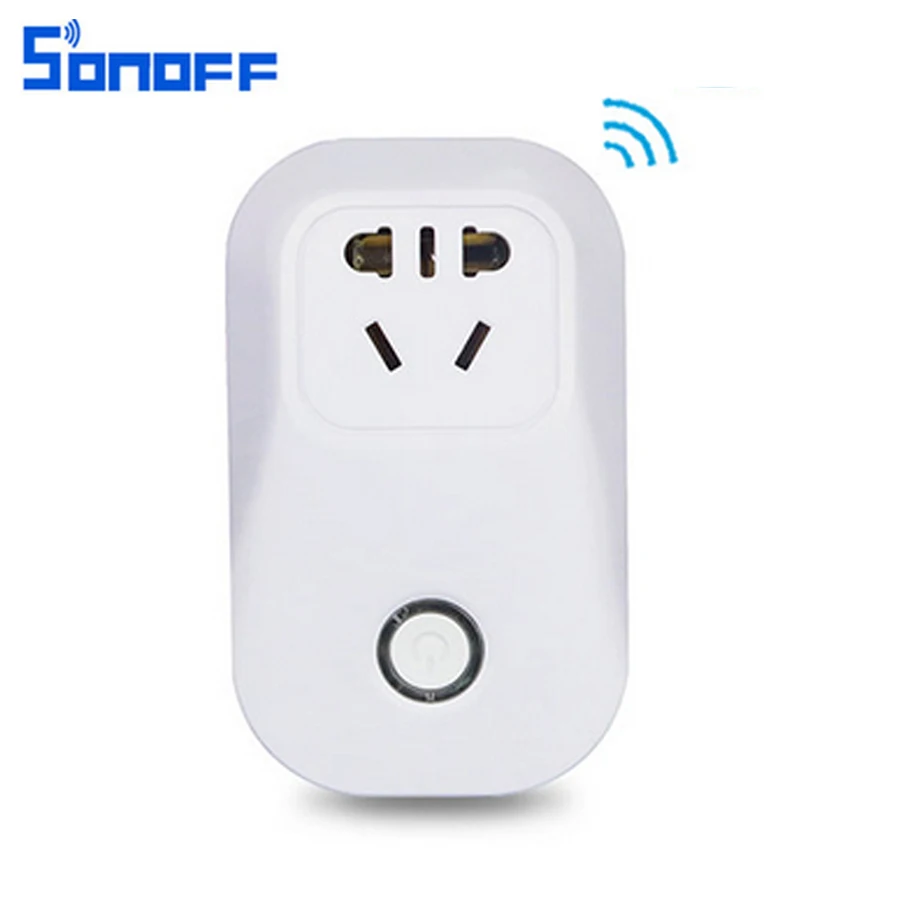 Умный выключатель Sonoff S20 с Wi Fi розетка дистанционным управлением контроллер