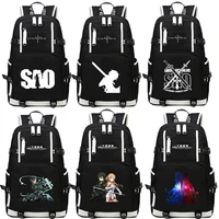 new sword art online backpack cosplay sao asuna school bag bookbag satchel rucksack work leisure laptop travel bags