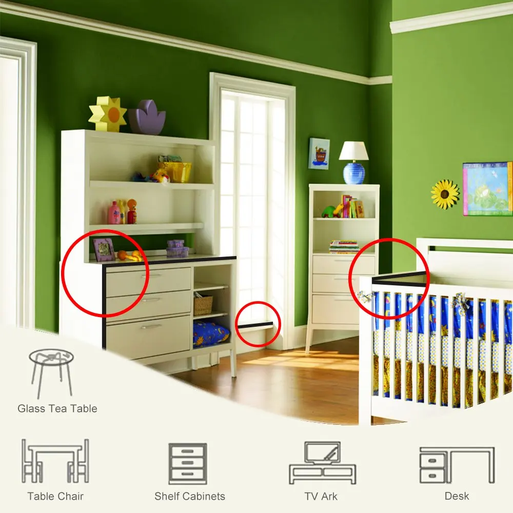 2 м защита для детей угловая на мебель углов Защита преддошкольного возраста