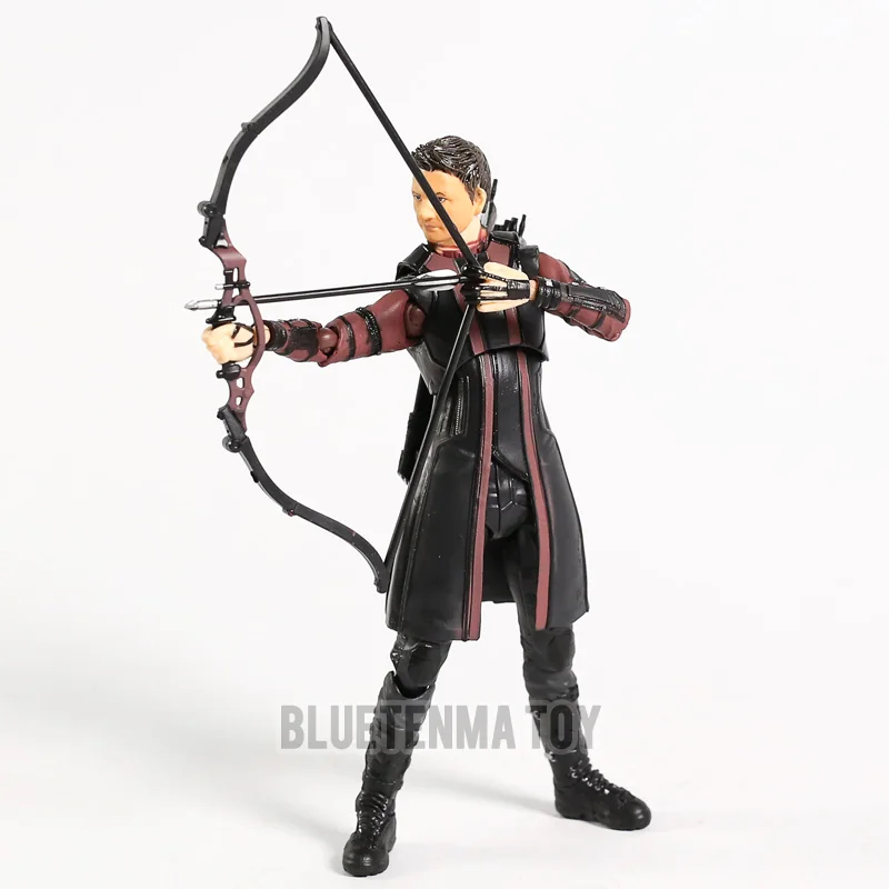 SHF фигурка Мстителей Hawkeye ПВХ героя Marvel Коллекционная модель игрушка в