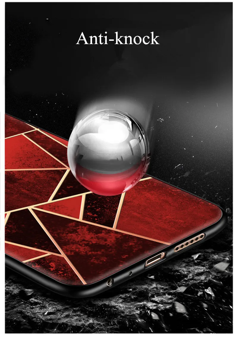 Винтаж рельеф чехол для телефона Oppo R15 Pro матовая ТПУ красочные геометрические