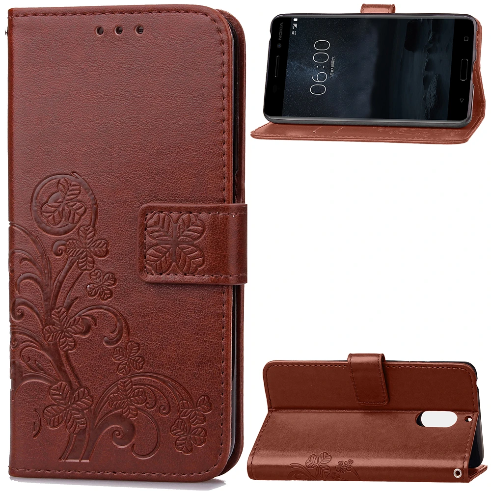 Для Nokia 6 Роскошные искусственная кожа и силиконовый чехол для Microsoft nokia 3/Lumia N930 N532