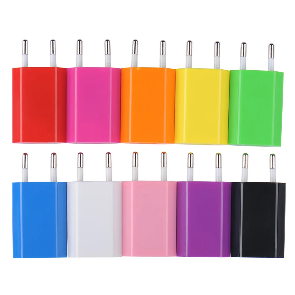 Зарядное устройство для телефона, зарядное устройство USB, ЕС, настенное зарядное устройство, вилка 5 В, AC, Micro USB, адаптер питания для iphone, samsung, Android, телефон, адаптер USB