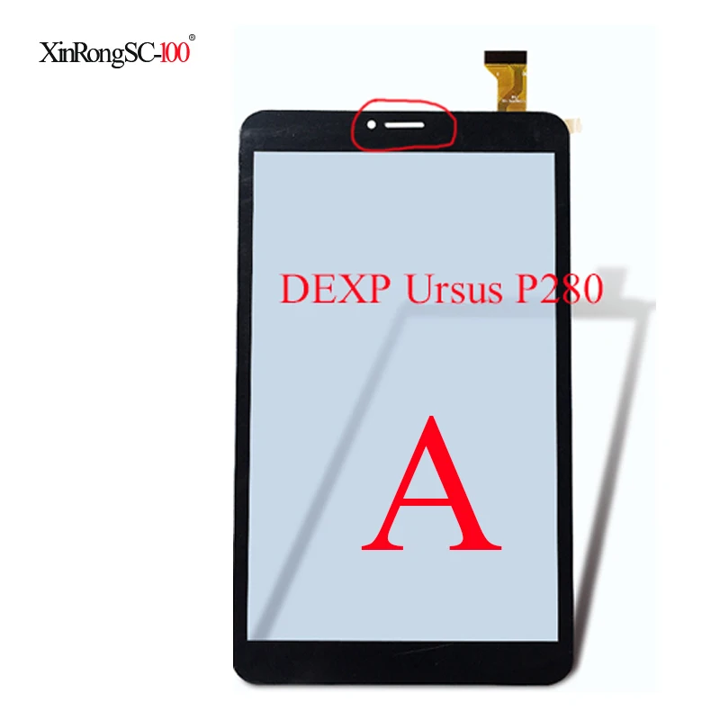 " дюймовый сенсорный экран панель дигитайзер стекло YJ350FPC-V0 FHX DP080133-F1 для DEXP Ursus Z180 3g/N280/N180/P280/NS280 планшет сенсор