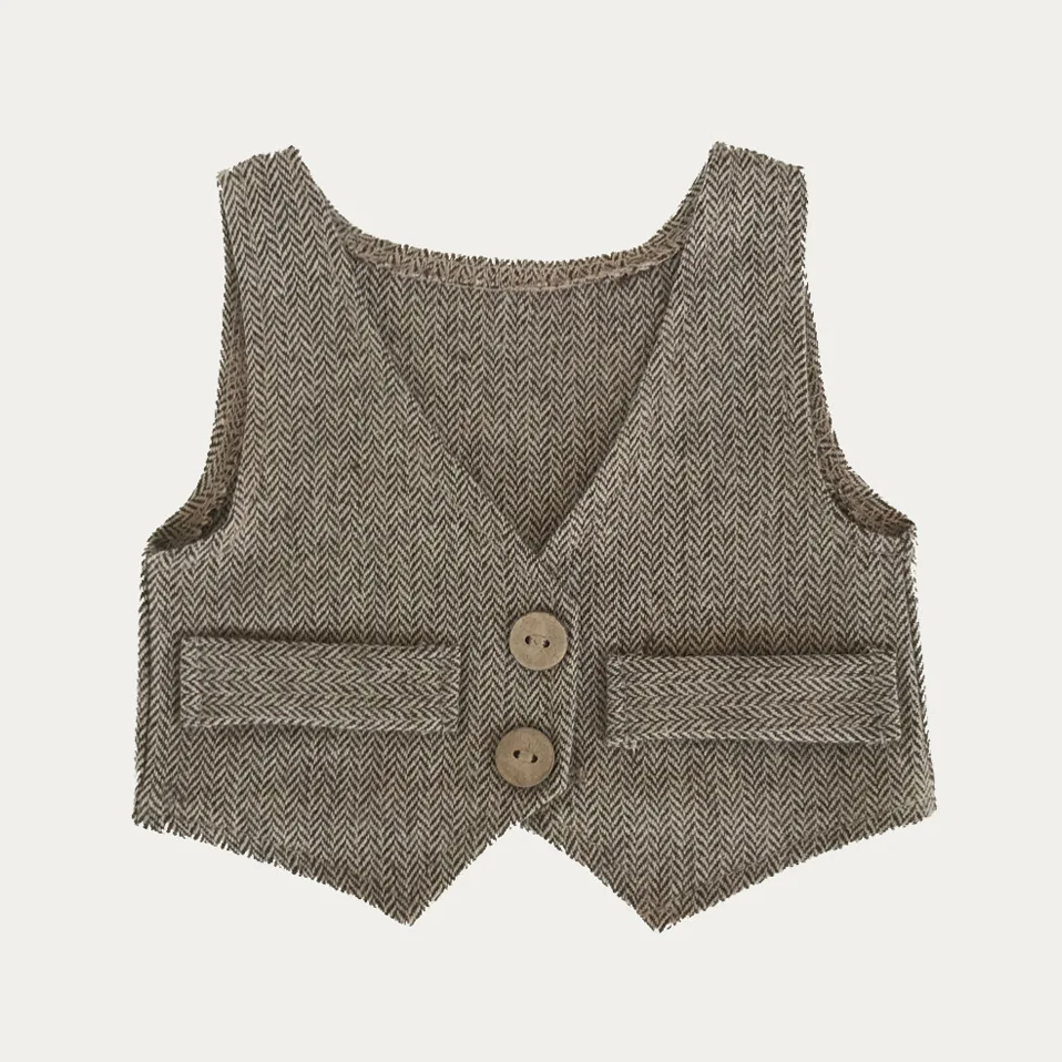 New children's photography clothing newborn pictures props sets new single vest manufacturers supply | Детская одежда и обувь