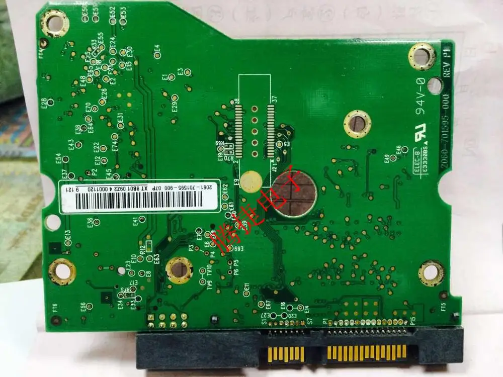 HDD PCB Логическая плата печатная 2060-701595-000 для WD 3 5 SATA восстановление данных